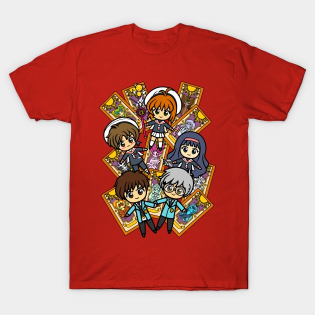 Team Card Captors T-Shirt by wss3